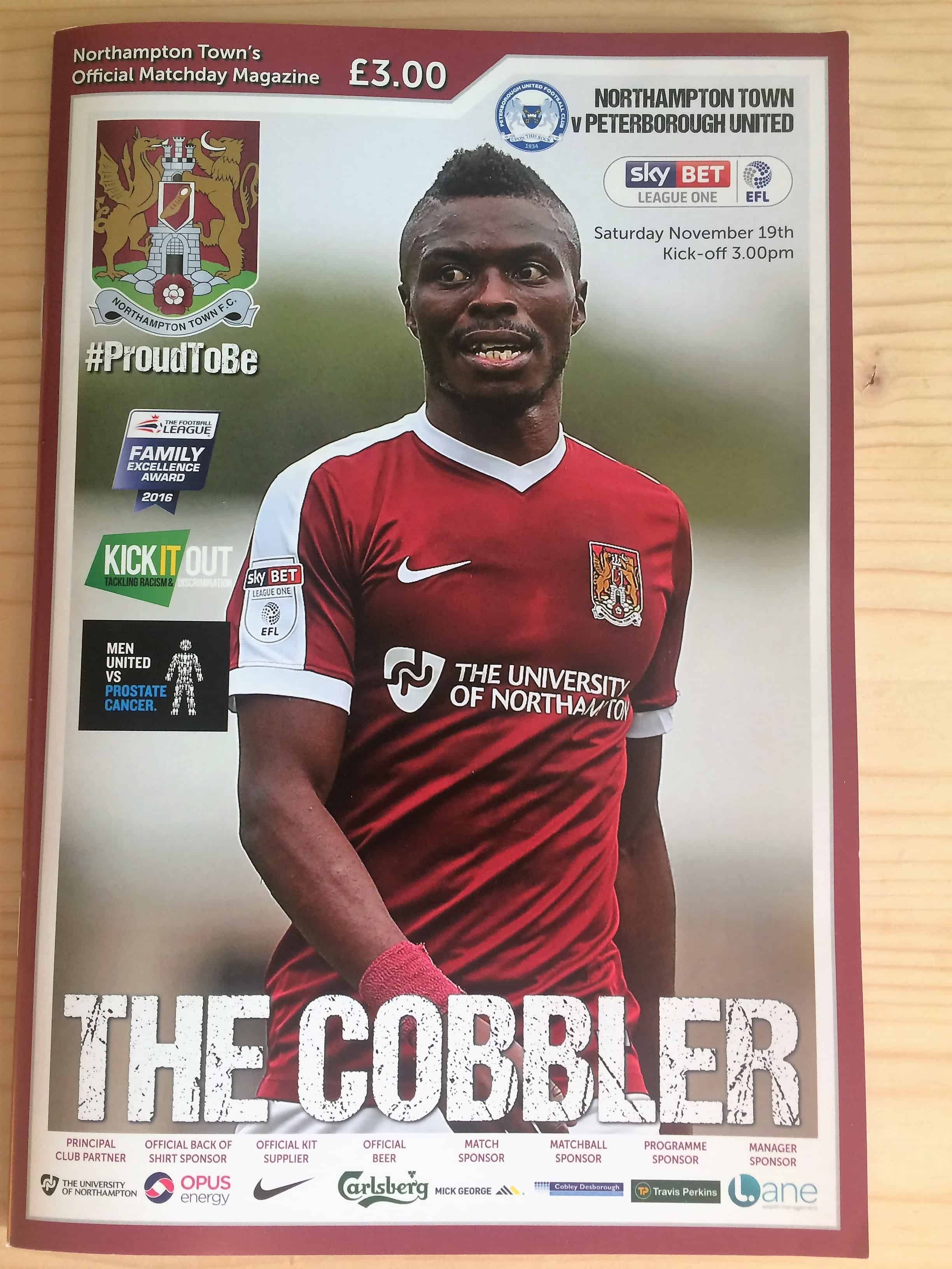 Northampton Town FC v Peterborough United FC